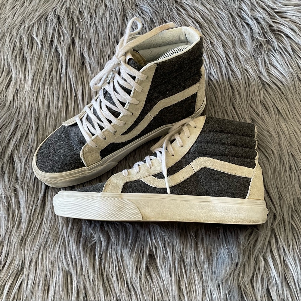 VANS x MADEWELL classic sk8-hi wool high-tops